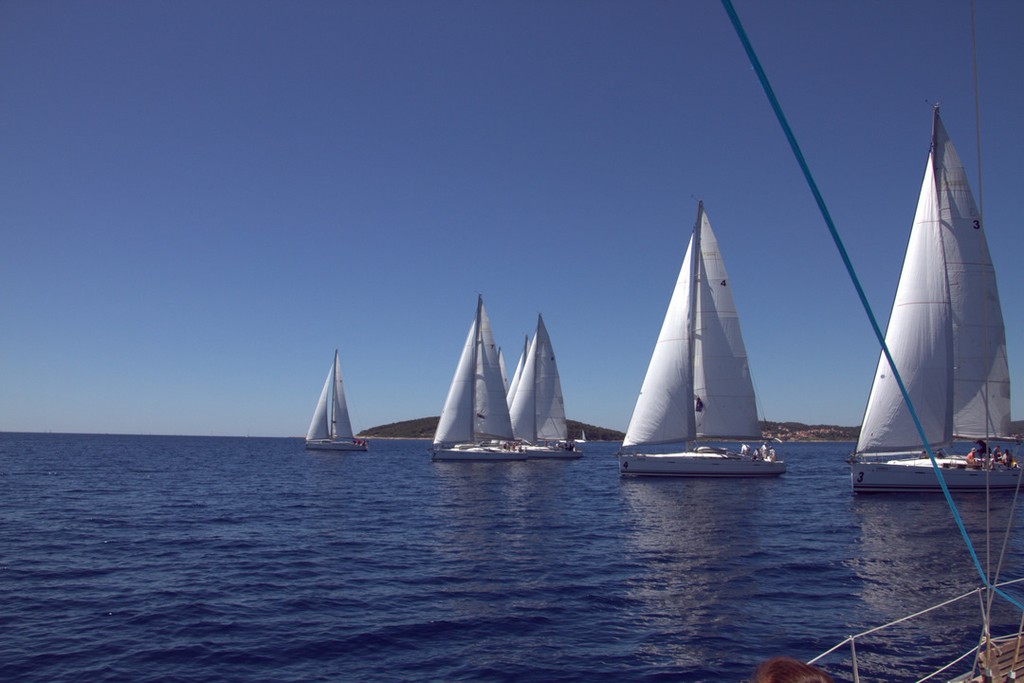 Fleet Start - Kornati Yacht Rally © Maggie Joyce